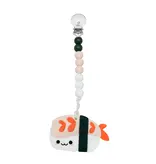 Loulou Lollipop Silicone Ebi Shrimp Teether (metal clasp)