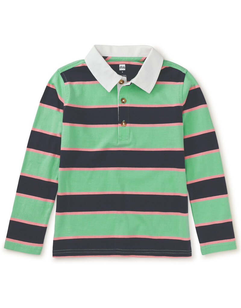 Tea Collection Long Sleeve Rugby Polo