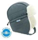 Jan and Jul Heather Grey Toasty-Dry Trapper Hat