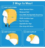 Jan and Jul Heather Grey Toasty-Dry Trapper Hat