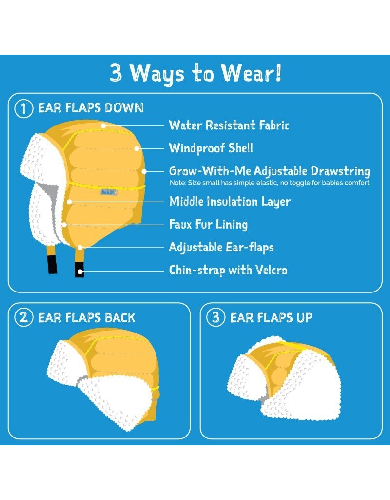 Jan and Jul Heather Grey Toasty-Dry Trapper Hat