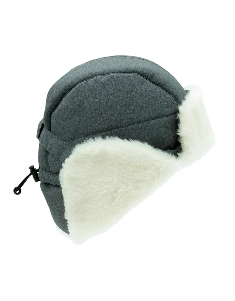 Jan and Jul Heather Grey Toasty-Dry Trapper Hat