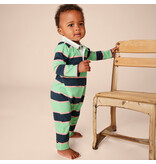 Tea Collection Rugby Polo Baby Romper