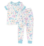 Silkberry Hummingbird Garden Bamboo SS PJs