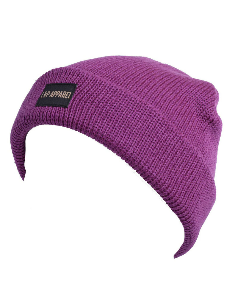 L and P Apparel Mauve New York Toque
