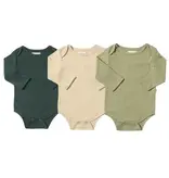 Earth Tone Tellico Onesie 3pk