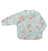 Loulou Lollipop Long Sleeve Waterproof Bib - Peaches