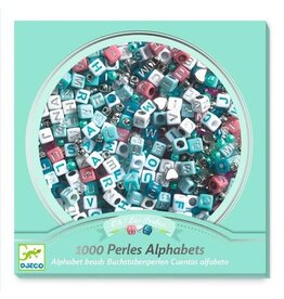 Djeco Alphabet Beads - Silver 6y+