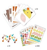 Djeco 3 Giant Animals to Create 3-6y
