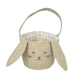 Mon Ami Bunny Easter Basket - Taupe