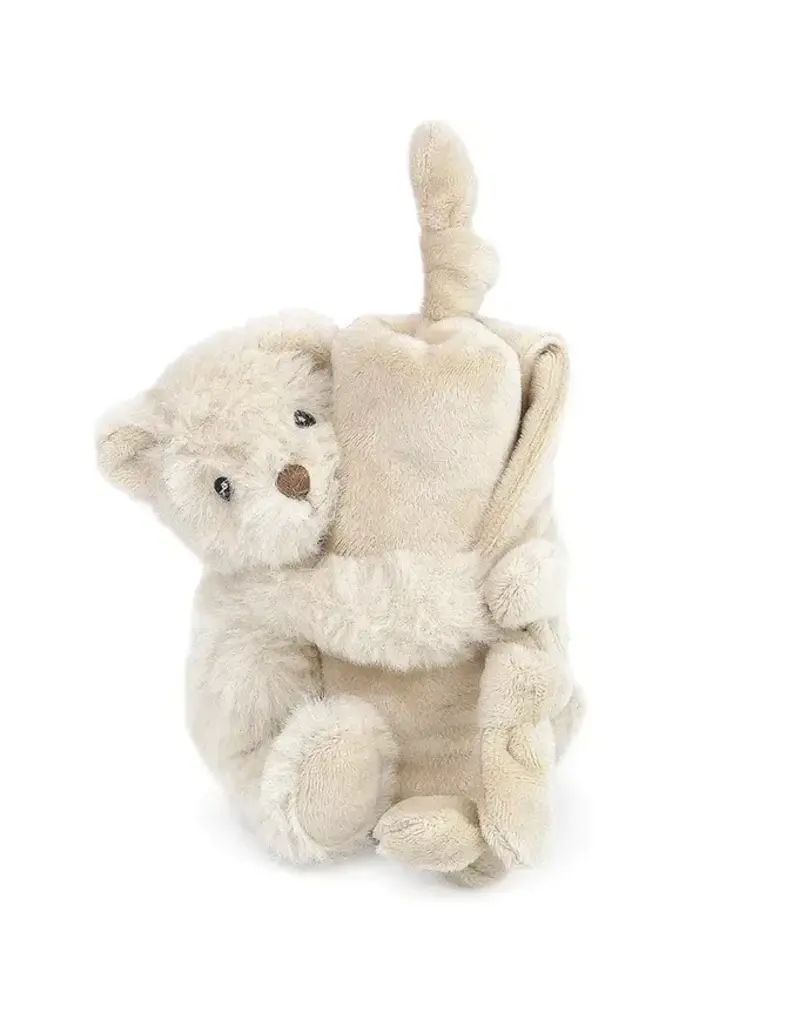 Mon Ami Huggie Bear Knotted Security Blankie