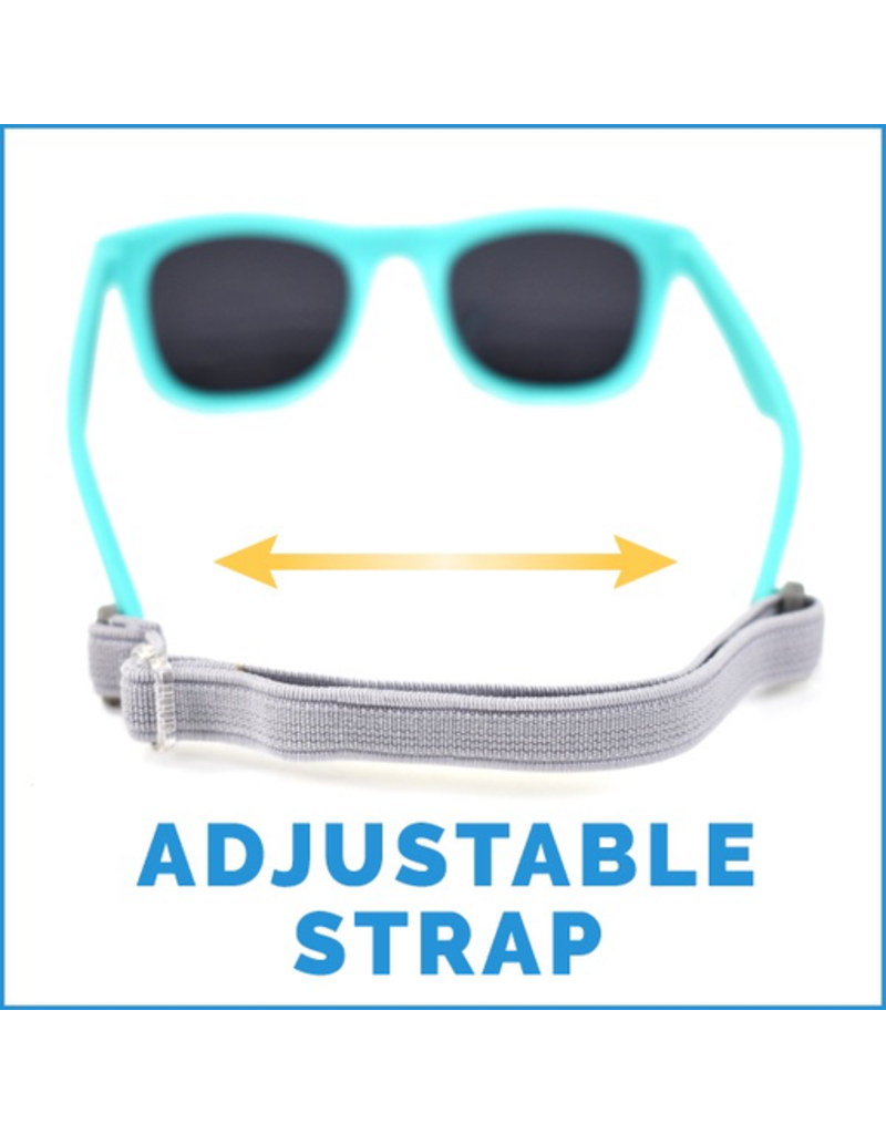 Jan and Jul White Urban Xplorer Polarized Sunglasses