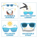 Jan and Jul Sky Blue Urban Xplorer Polarized Sunglasses