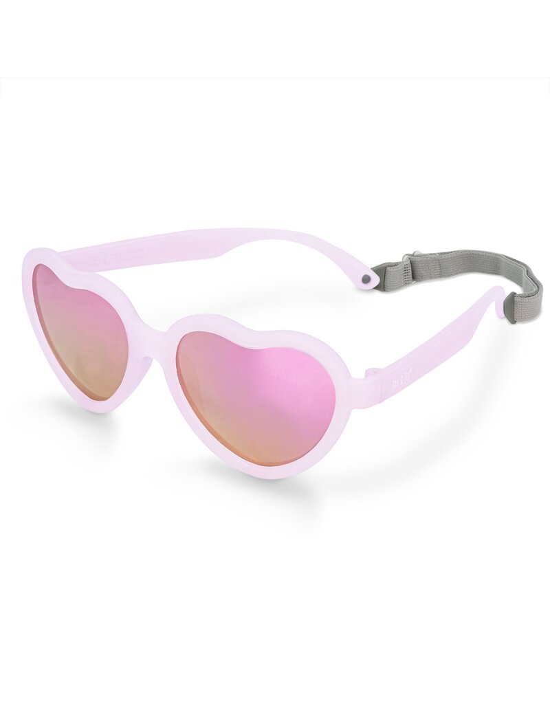 Jan and Jul Lavender Heart Sunglasses