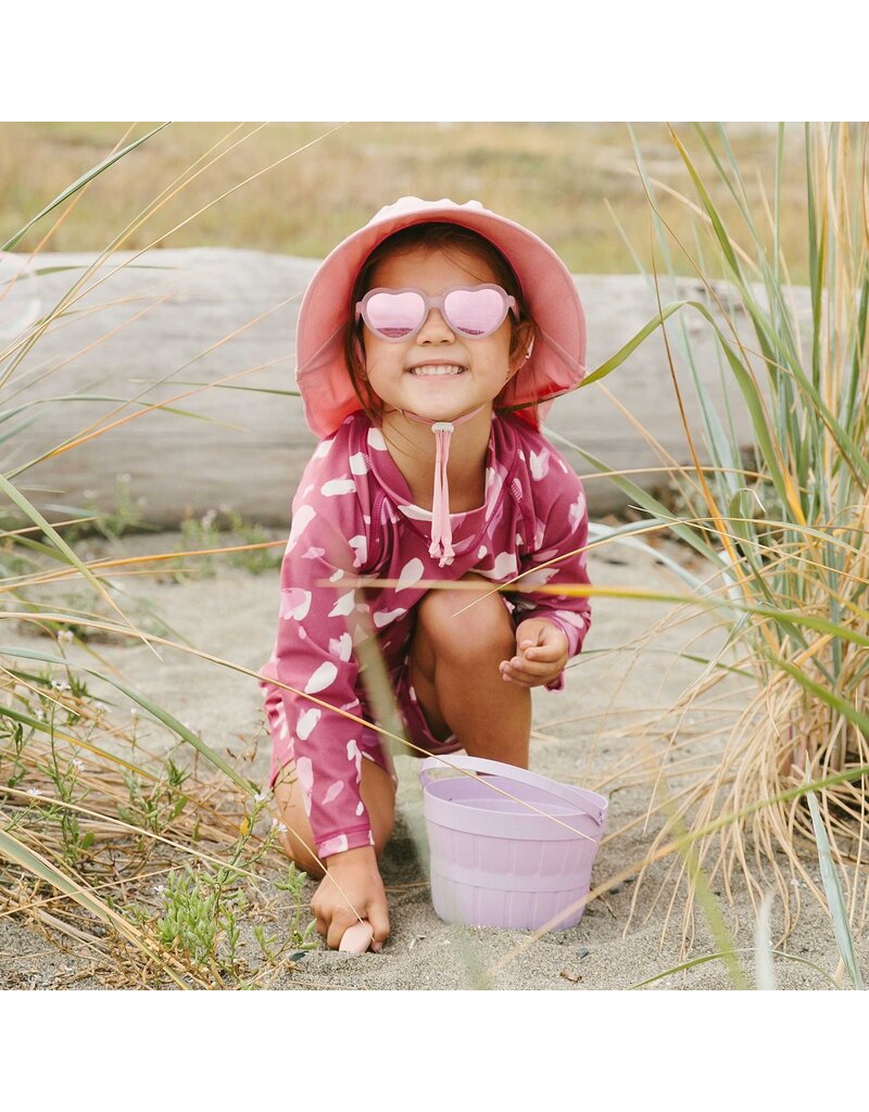 Jan and Jul Lavender Heart Sunglasses