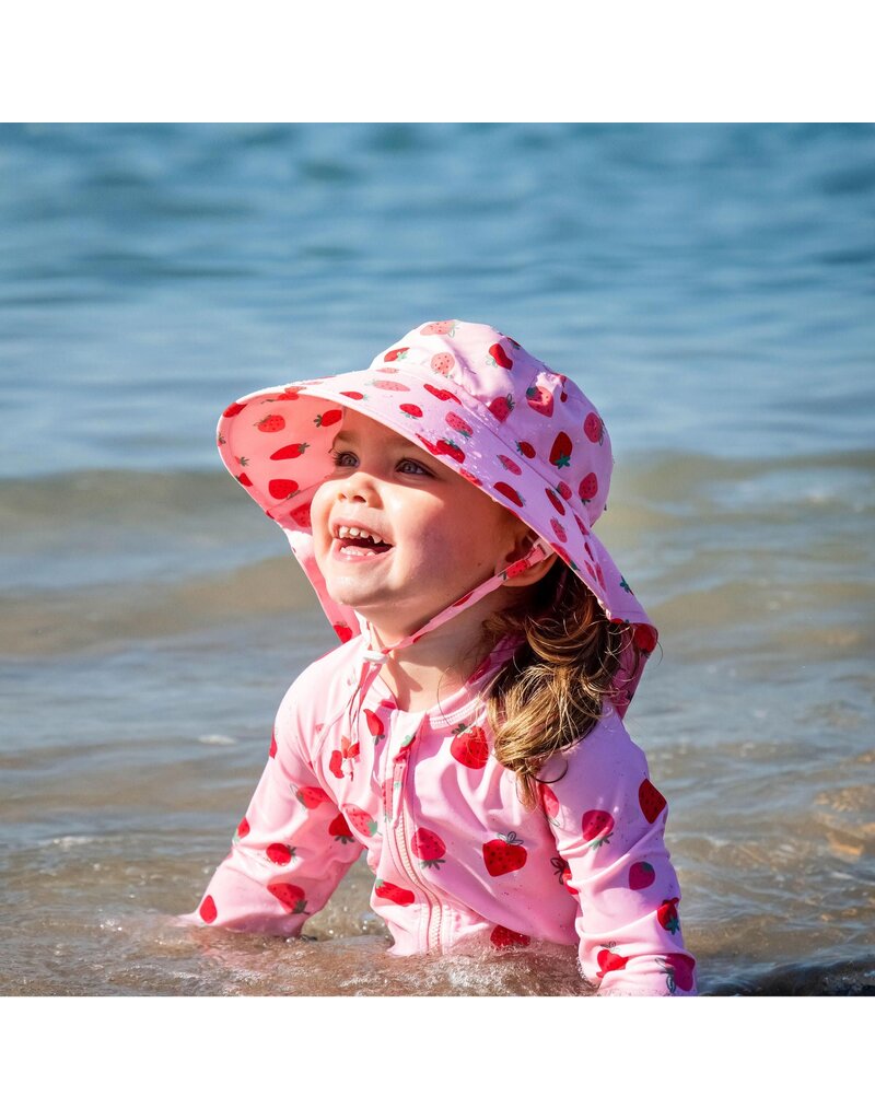 Jan and Jul Pink Strawberry UV Suit
