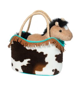 Douglas Toys Western Sak W/Horse