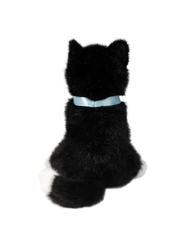 Douglas Toys Mini Black & White Cat