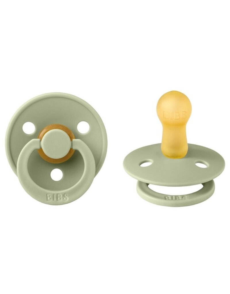 Bibs Bibs Pacifier 2pk 18-36m, Sage