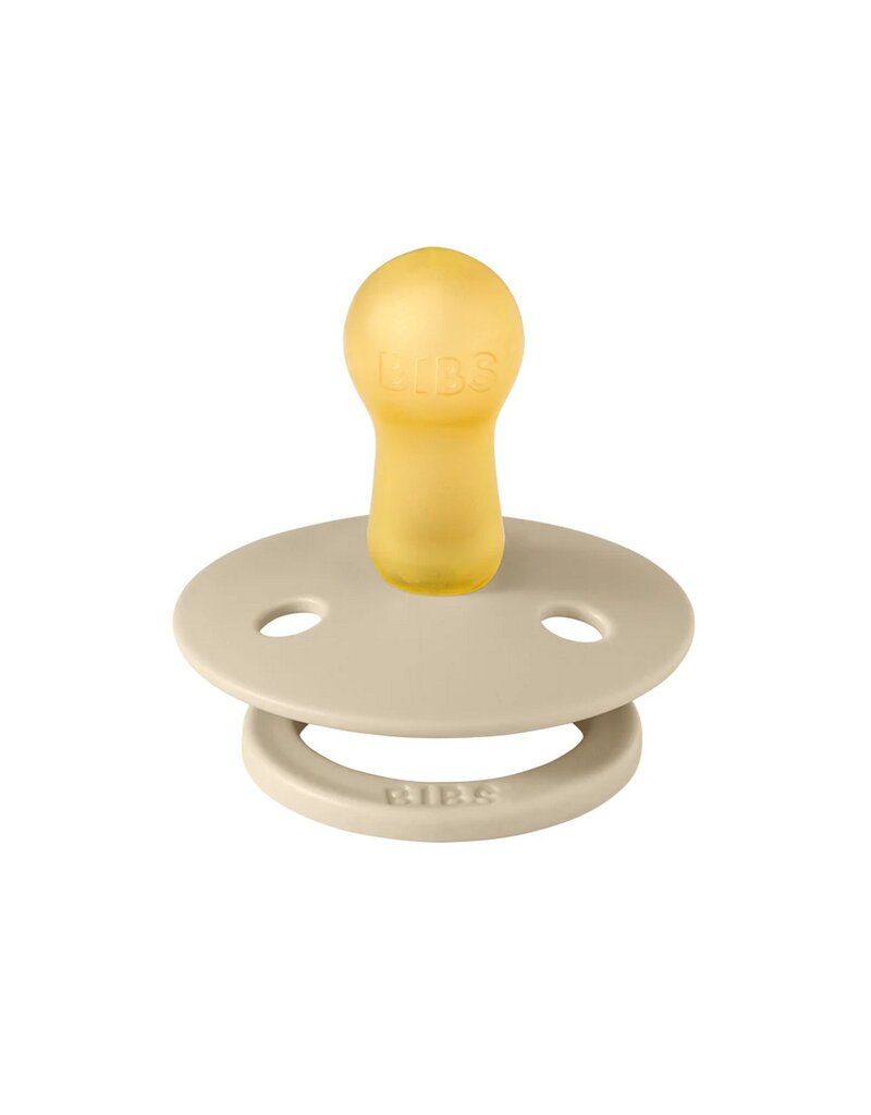 Bibs Bibs Pacifier 2pk 18-36m, Vanilla, Latex