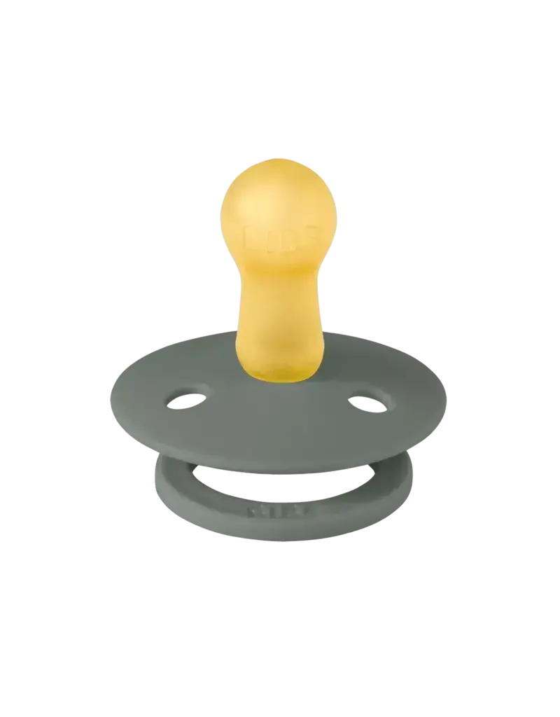 Bibs Bibs Pacifier 2pk 6-18m, Vanilla/Pine, Latex