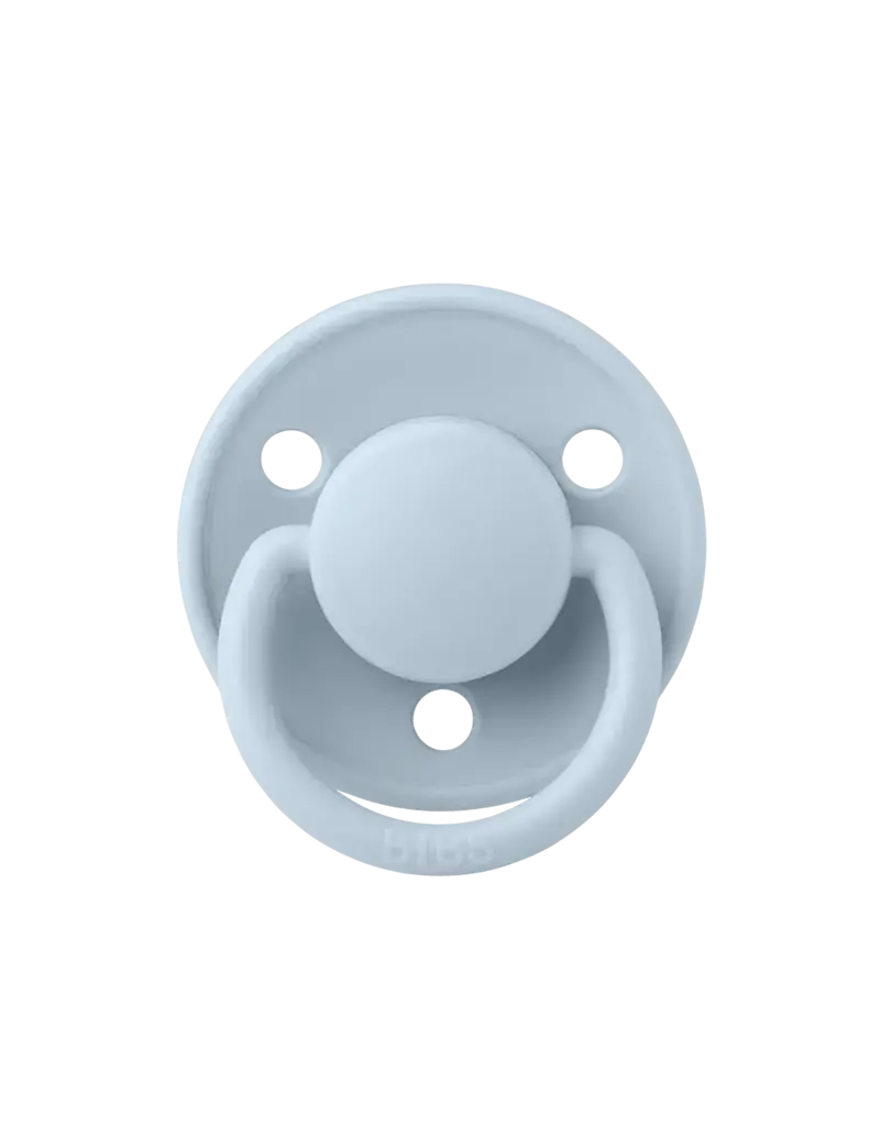 Bibs Bibs De Lux Pacifier 2pk 6-18m, Baby Blue/Petrol