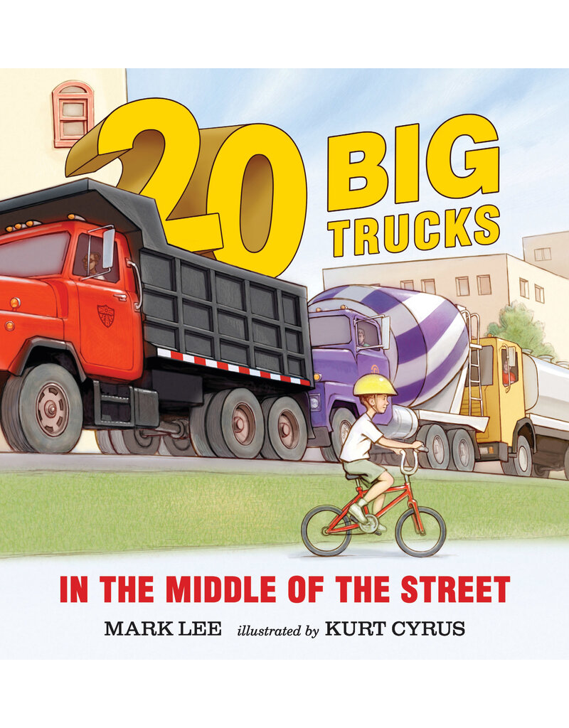 Random House Twenty Big Trucks in the Middle of the Street Board Book