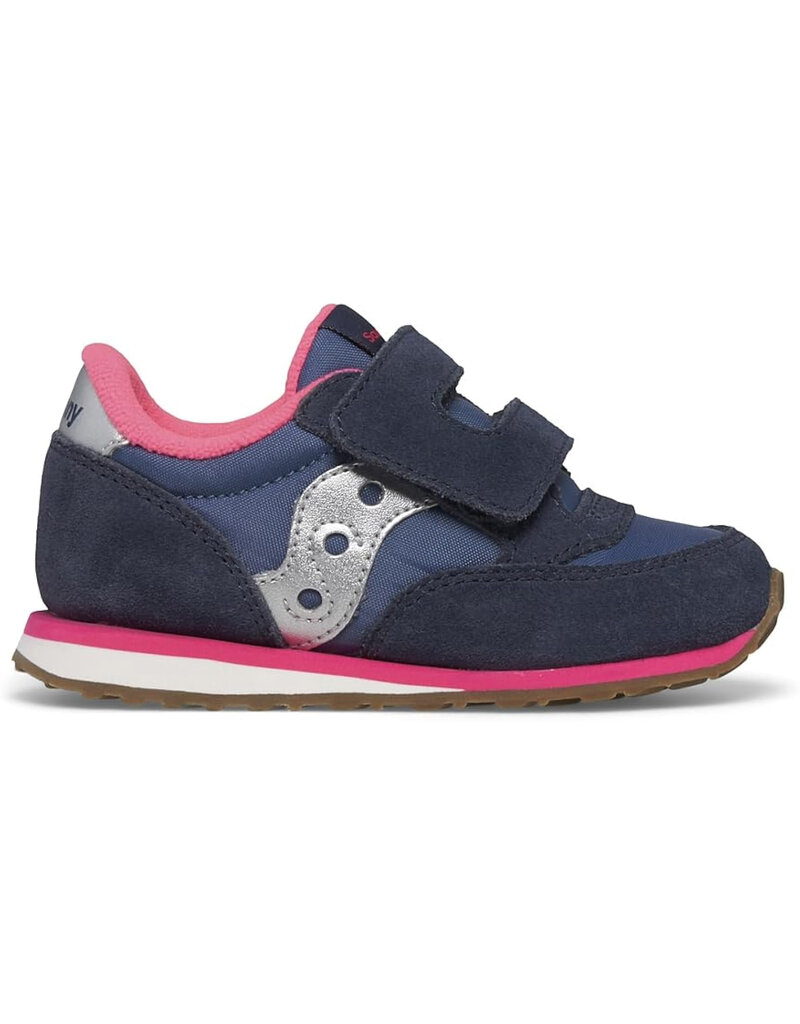 Saucony Baby Jazz Navy/Silver/Pink
