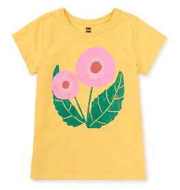Tea Collection Button Flower Tee