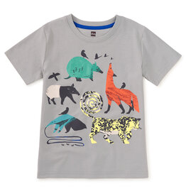 Tea Collection Rainforest Animals Tee
