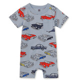 Tea Collection Cuban Cars Shortie Baby Romper
