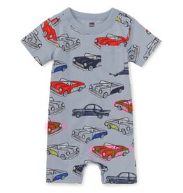 Tea Collection Cuban Cars Shortie Baby Romper