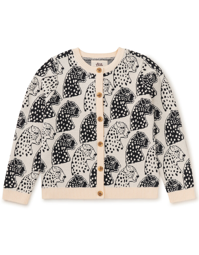 Tea Collection Big Cat Cardigan