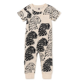 Tea Collection Big Cats Pocket Romper