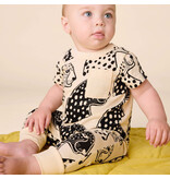 Tea Collection Big Cats Pocket Romper