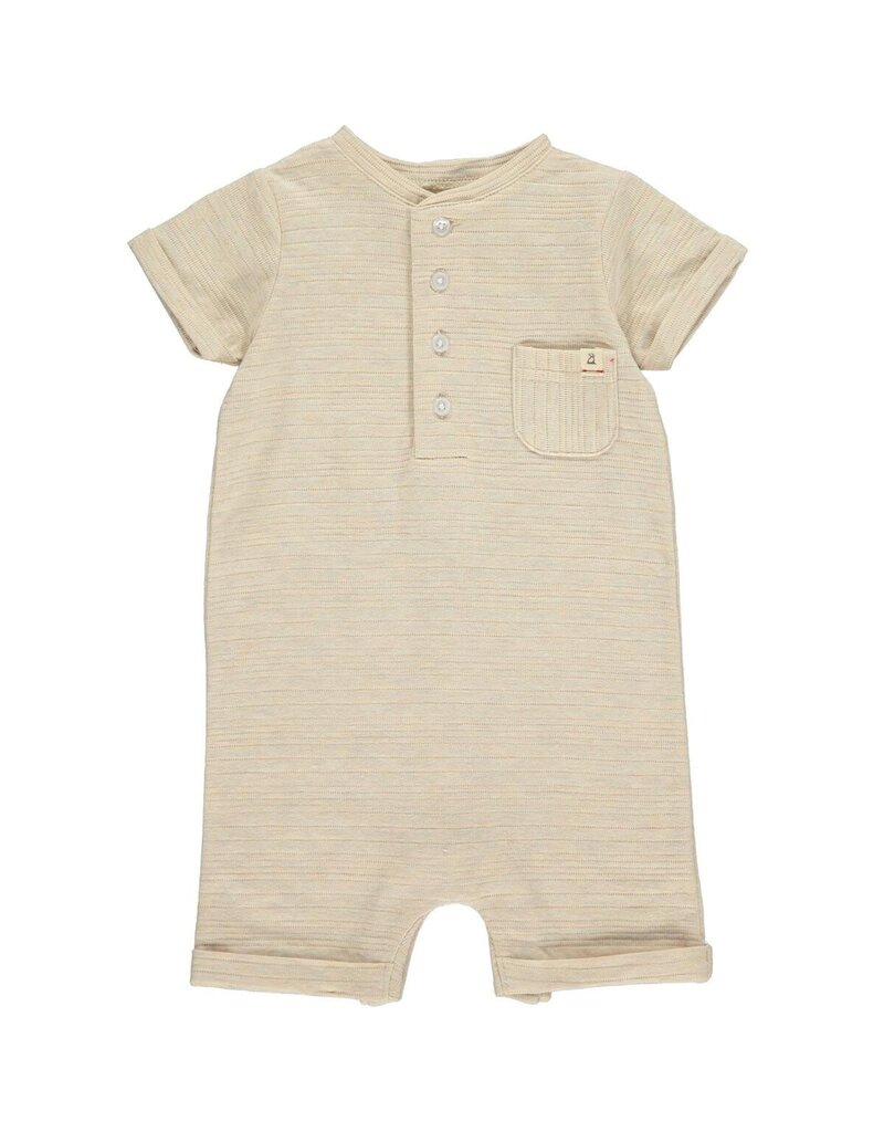 Beige Camborne Henley Romper