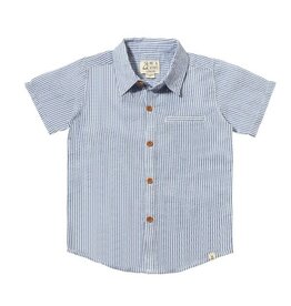 Newport Woven Seersucker Shirt Blue Stripe (Toddler/Kid)