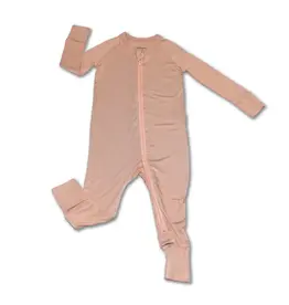 Silkberry Bamboo 2-Way Zipper w/Cuffs Sleeper, Maple