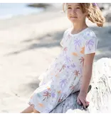 Silkberry Bamboo Tiered Dress & Bloomers, Boho Surf