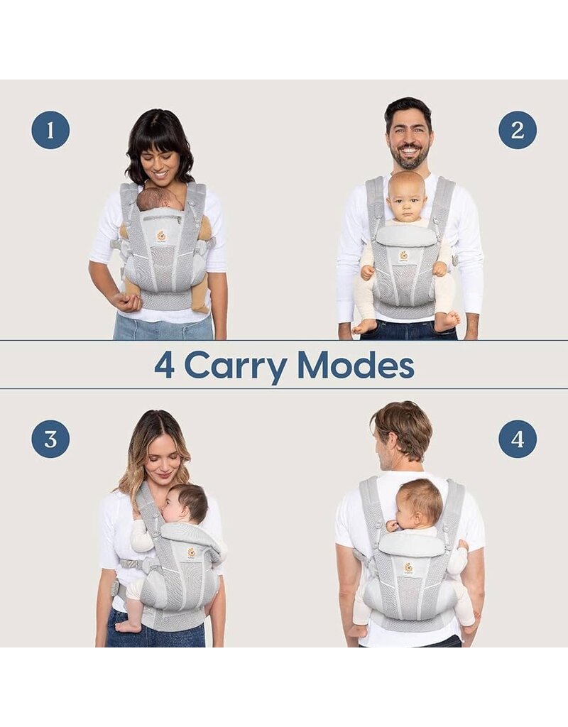 Omni Breeze Baby Carrier w/ SoftFlex Mesh, Camel Brown