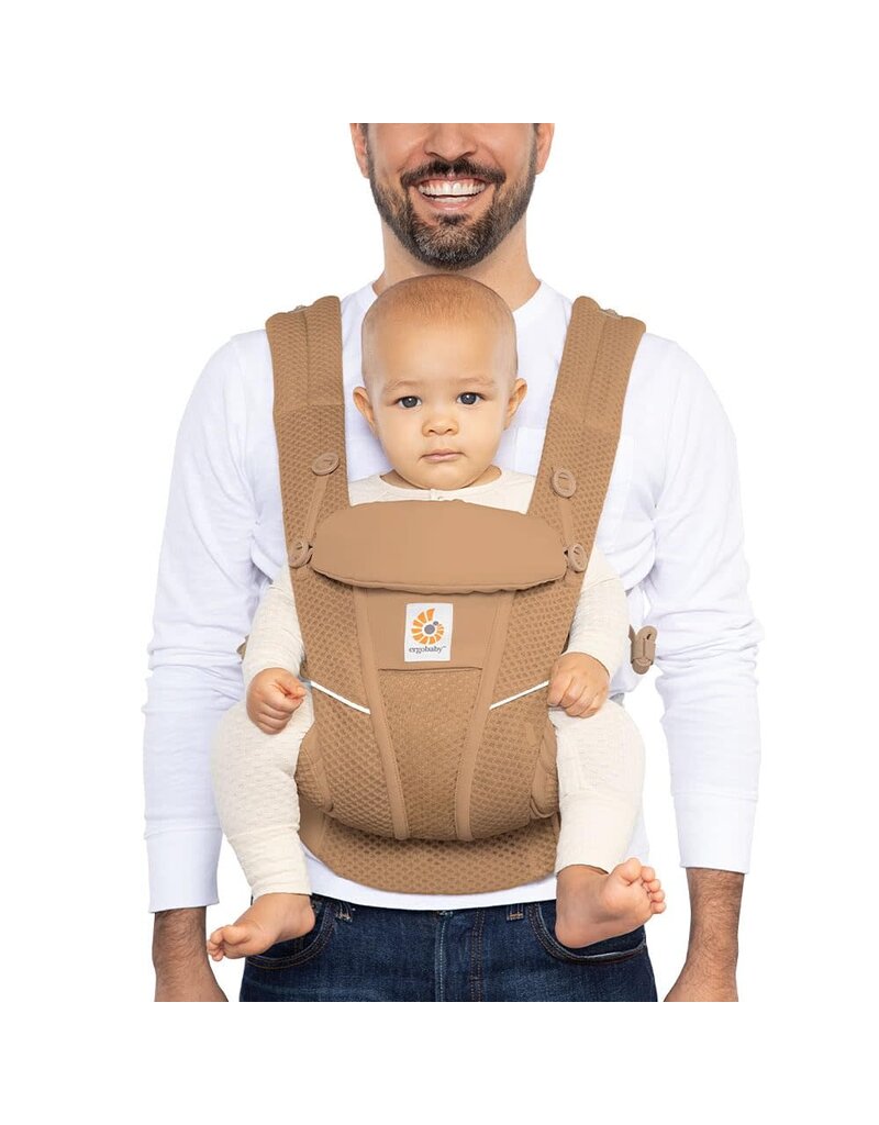 Omni Breeze Baby Carrier w/ SoftFlex Mesh, Camel Brown