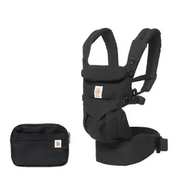 ErgoBaby Omni Classic (360) Baby Carrier All-In One, Pure Black