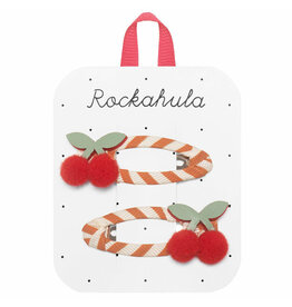 Rockahula Stripy Cherry Clips