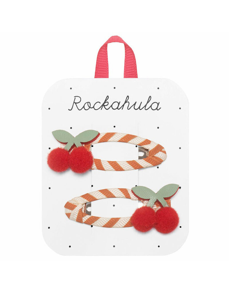 Rockahula Stripy Cherry Clips