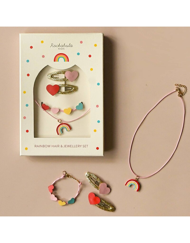 Rockahula Vintage Rainbow Hair & Jewellery Set