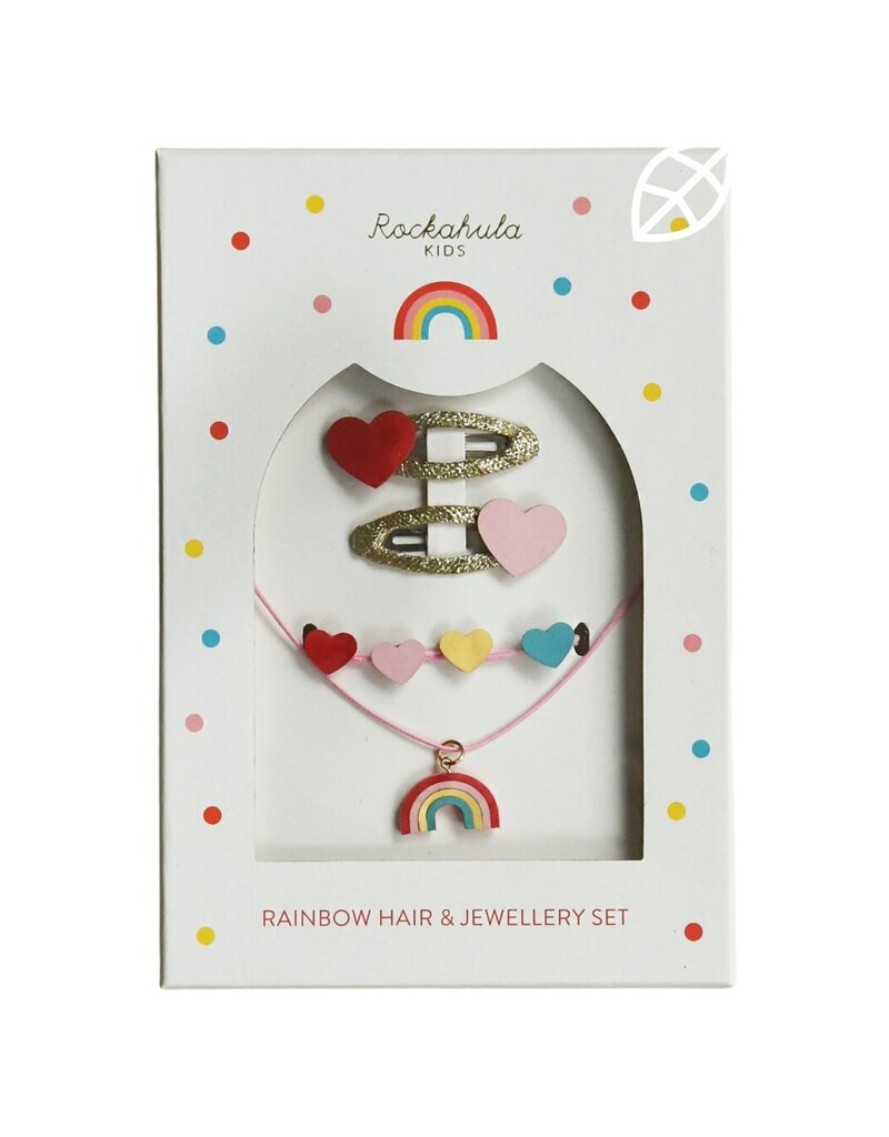 Rockahula Vintage Rainbow Hair & Jewellery Set