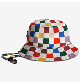 Headster Colourburst Bucket Hat, Pale Beige