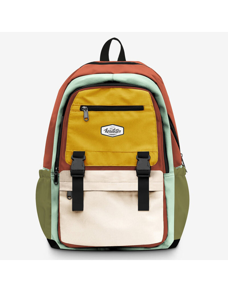 Headster Colorblock School Bag, Banana