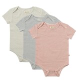 Walty 3Pk Onesies Nautical Stripes