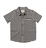 Newlyn Woven Shirt Navy Plaid
